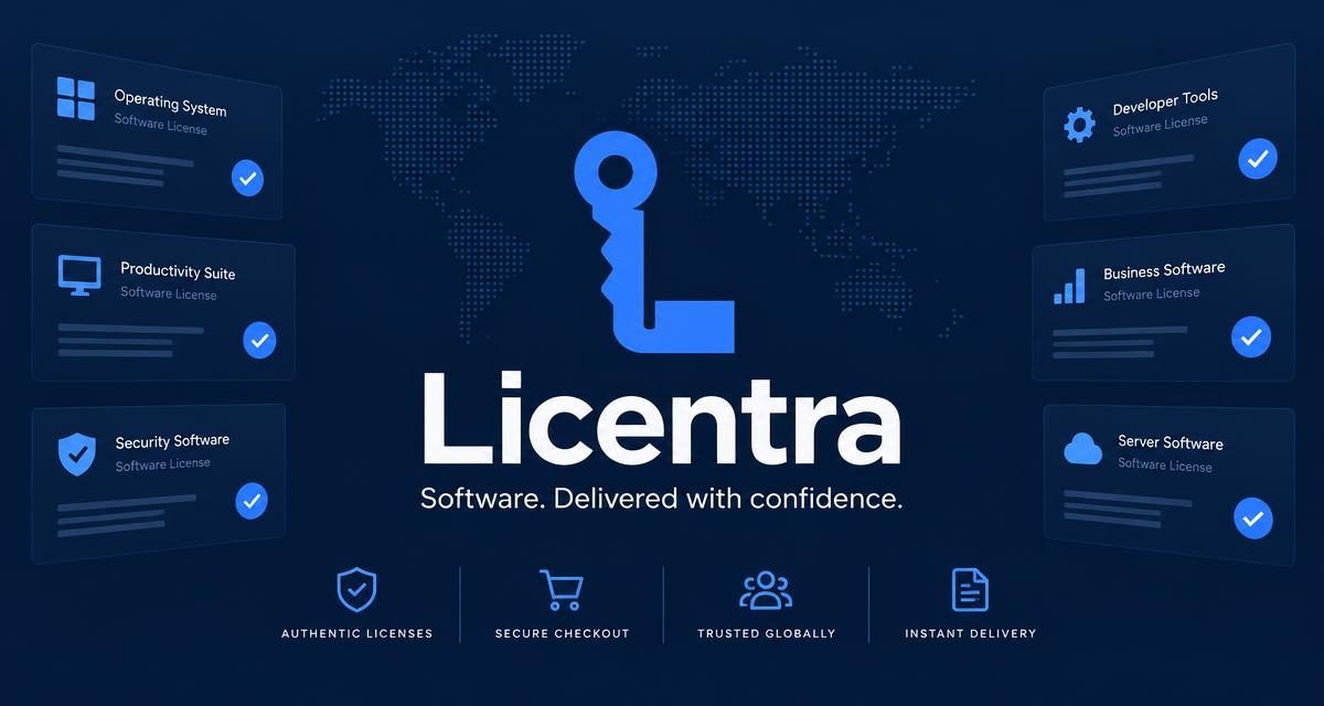 Licentra verified software license marketplace